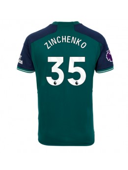 Arsenal Oleksandr Zinchenko #35 Ausweichtrikot 2023-24 Kurzarm